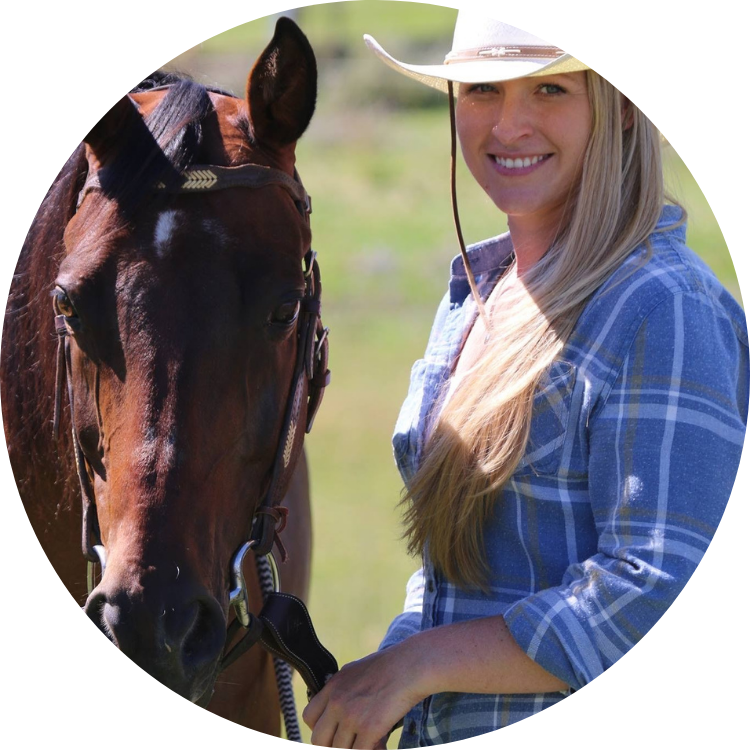 Lacey Wise, Equine Professional at Warrior's Soul horse riding and equine assisted learning program Lincoln California